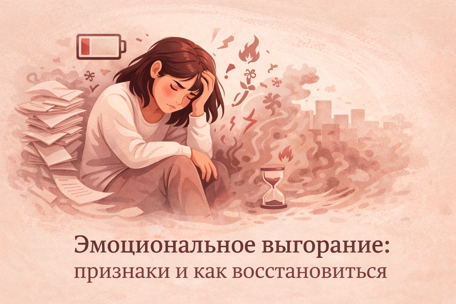 Эмоциональное выгорание — признаки и восстановление